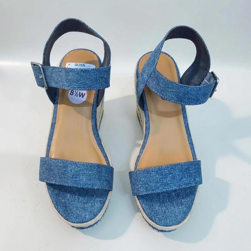 Denim Strap Shoes